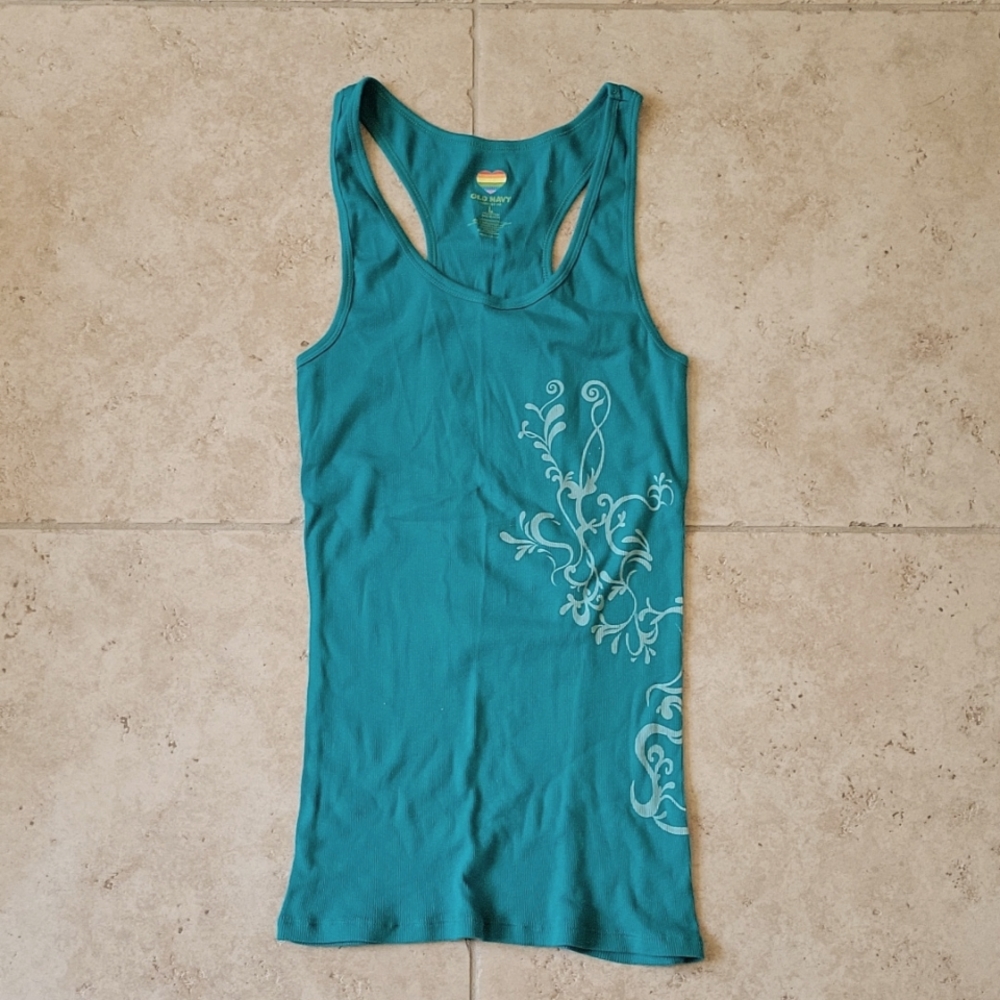 Old Navy Dark Teal Tank